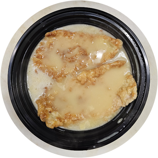 Chicken francese with lemon butter sauce